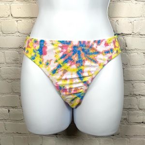 3/$20 NWT Jessica Simpson Tie Dye Hipster Bikini Swim Bottom M